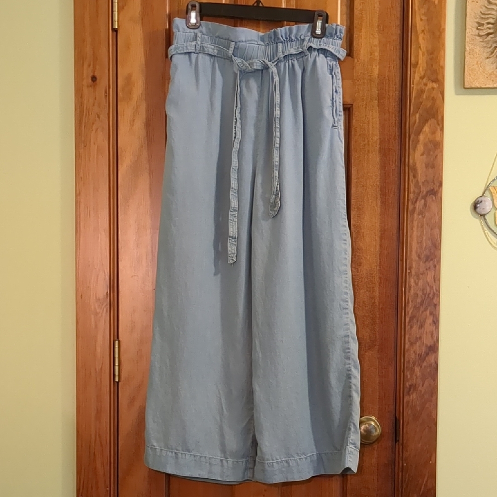 Wishlist Apparel Light Blue Wide-Leg Pants